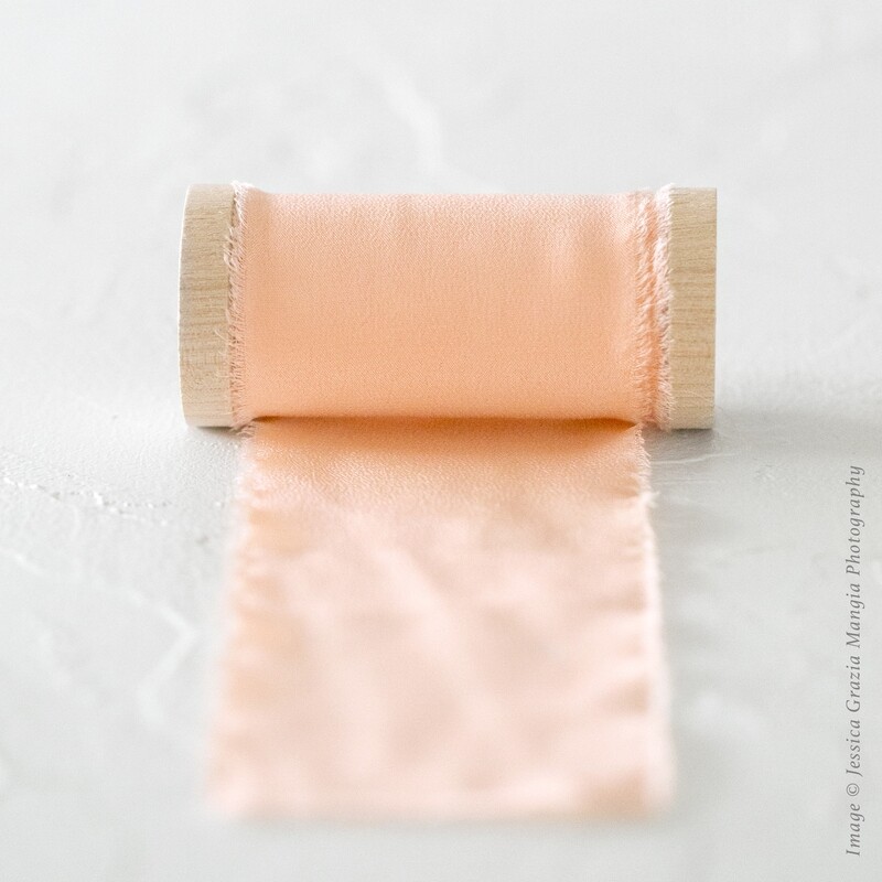 Carnation | Luxe Silk Ribbon | 100% Silk