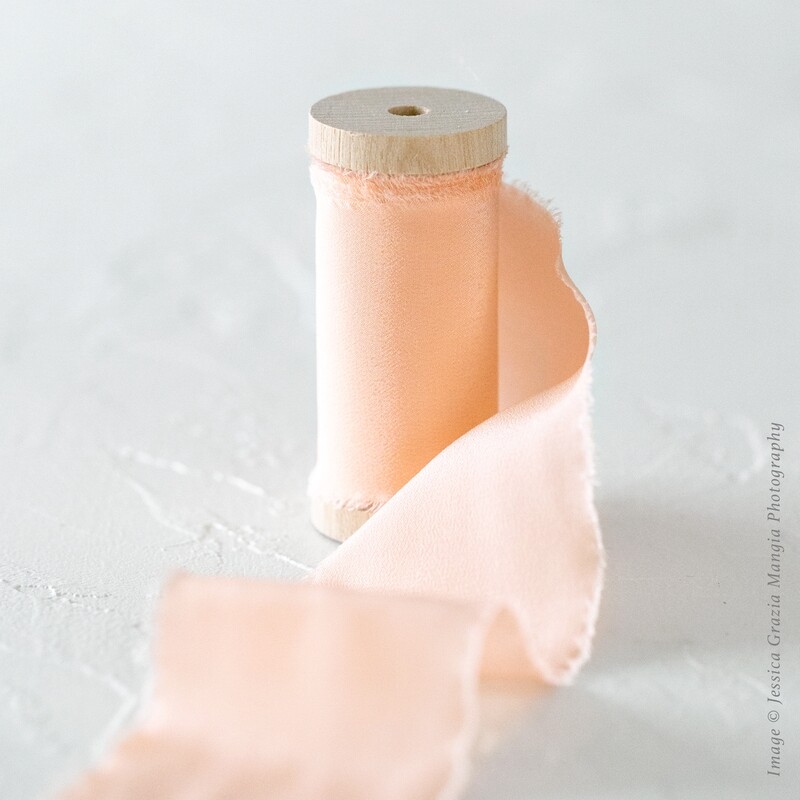 Carnation | Luxe Silk Ribbon | 100% Silk