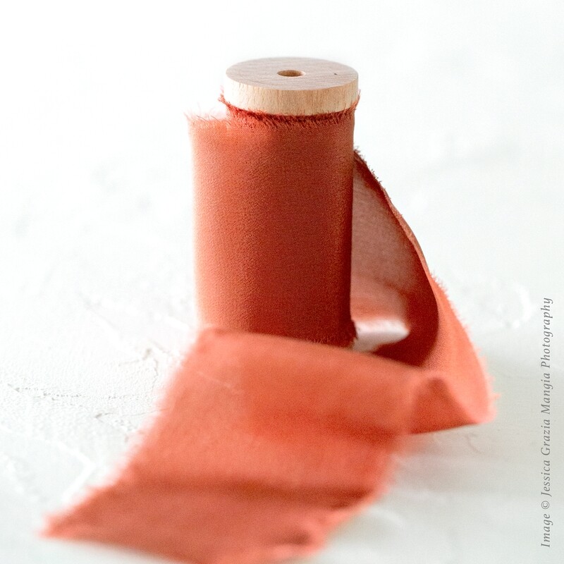 Spiced Cider | Luxe Silk Ribbon | 100% Silk