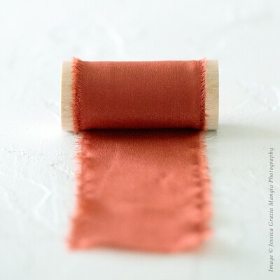 Spiced Cider | Luxe Silk Ribbon | 100% Silk