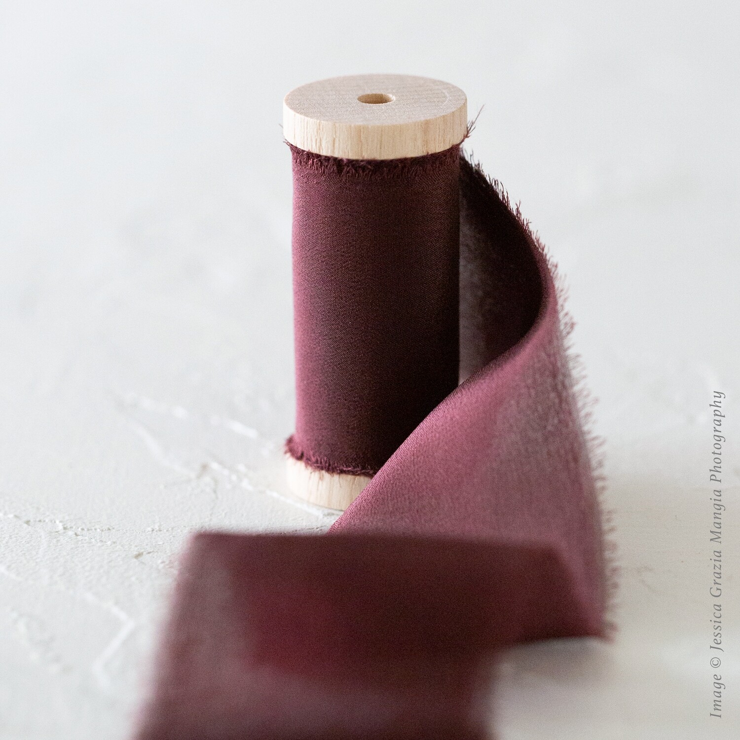 Rum Raisin | Luxe Silk Ribbon | 100% Silk