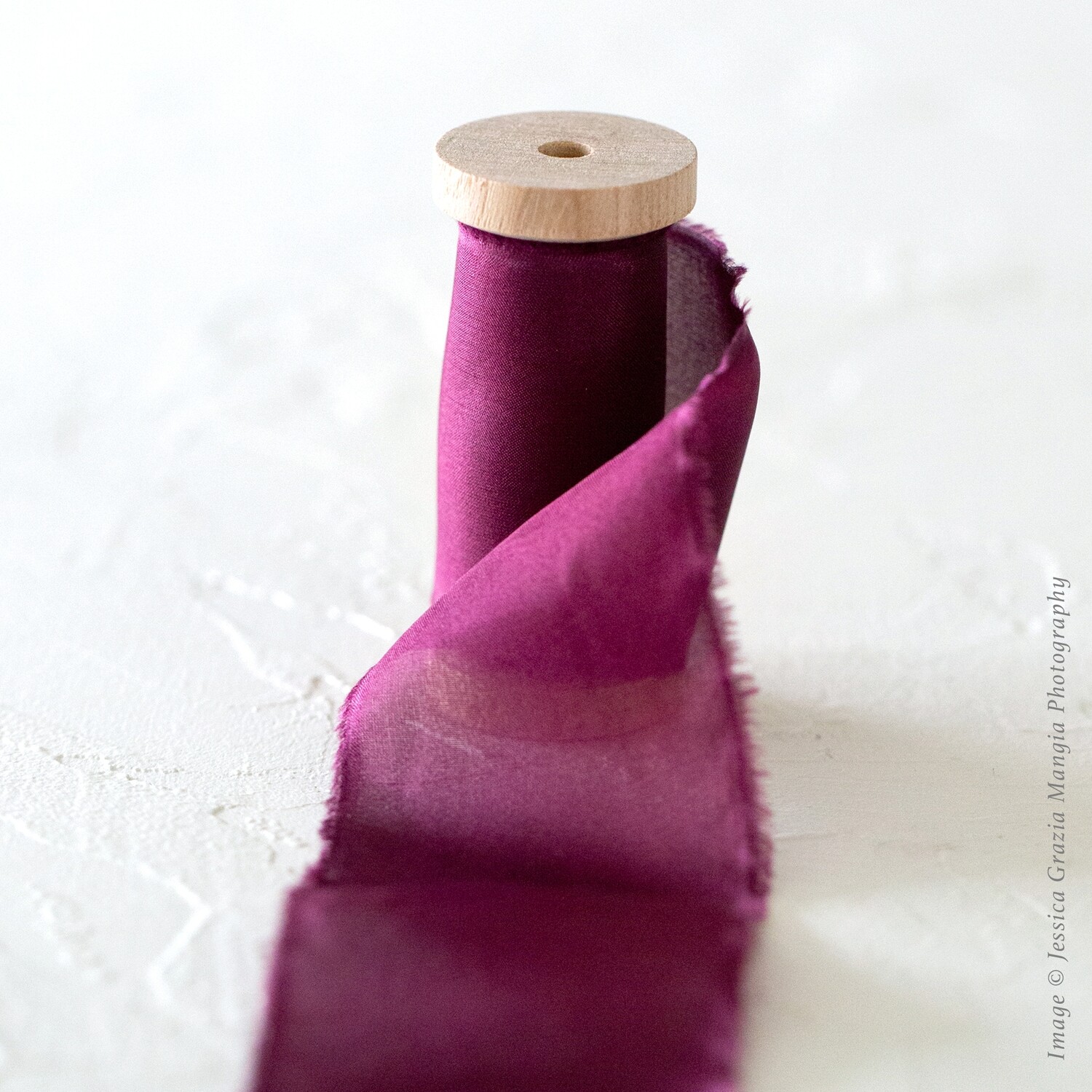 Cherry Cola | Classic Silk Ribbon | 100% Silk