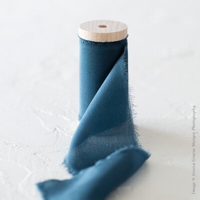 Evening Sky | Luxe Silk Ribbon | 100% Silk