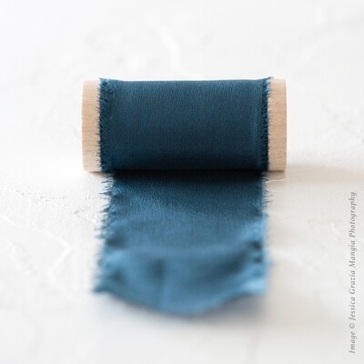 Evening Sky | Luxe Silk Ribbon | 100% Silk