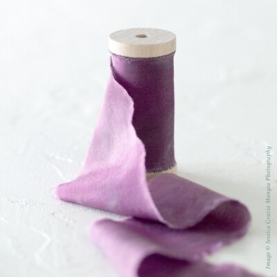 Purple Haze | CLOSEOUT| Artist Series Luxe Silk Ribbon | 100% Silk