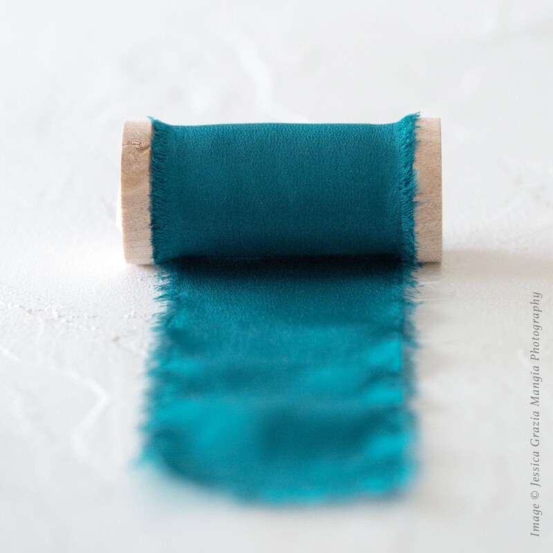 Oasis | Luxe Silk Ribbon | 100% Silk
