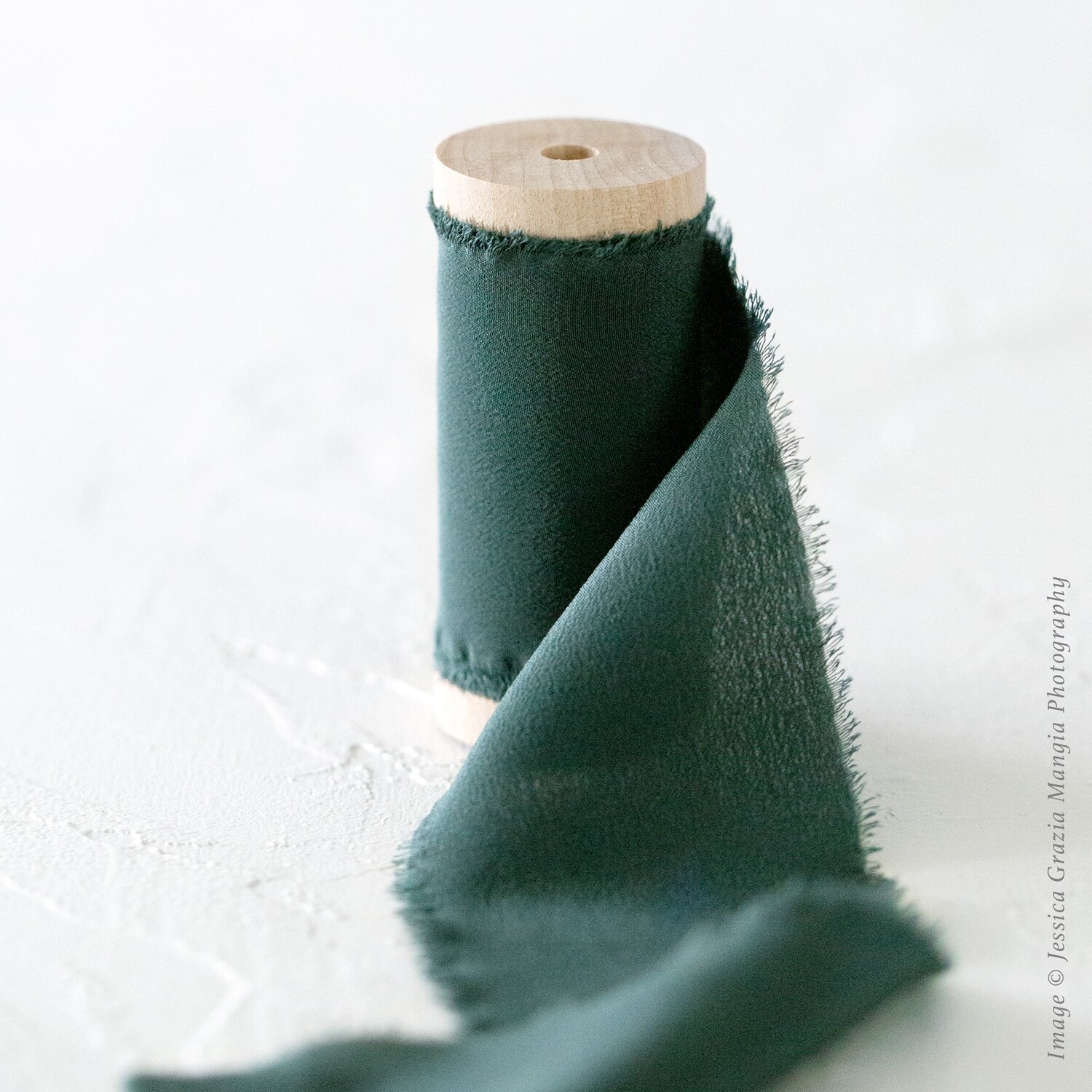 Evergreen | Luxe Silk Ribbon | 100% Silk