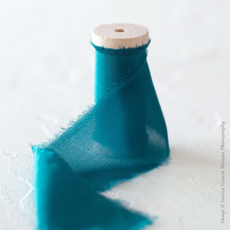 Oasis | Luxe Silk Ribbon | 100% Silk