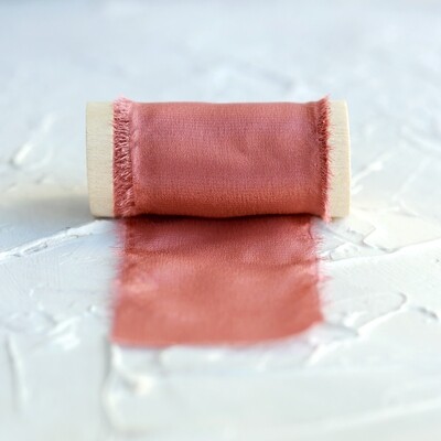Desert Bloom | Luxe Silk Ribbon | 100% Silk
