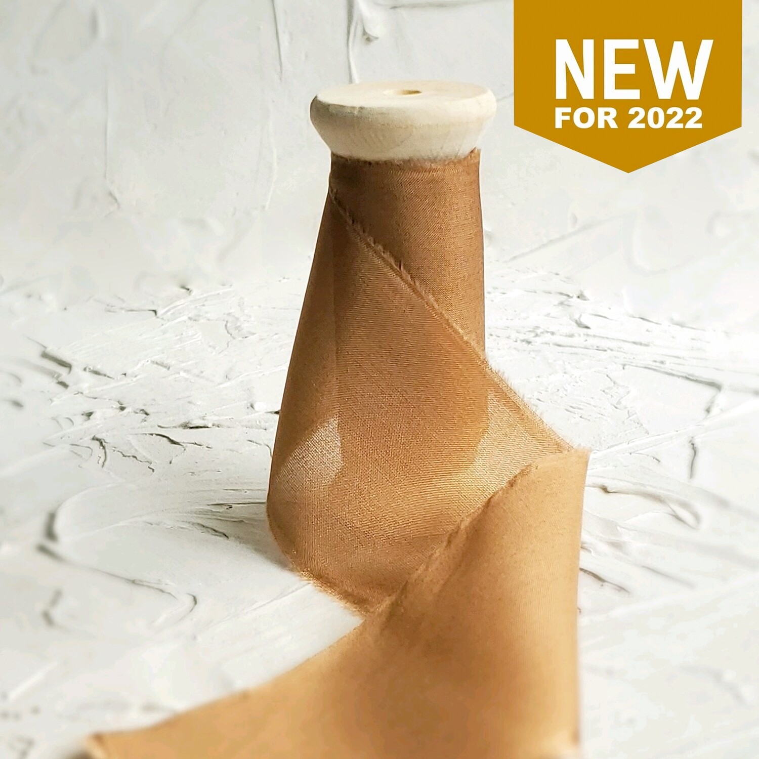 NEW FOR FALL 2022 | Autumn Copper | Classic Silk Ribbon | 100% Silk