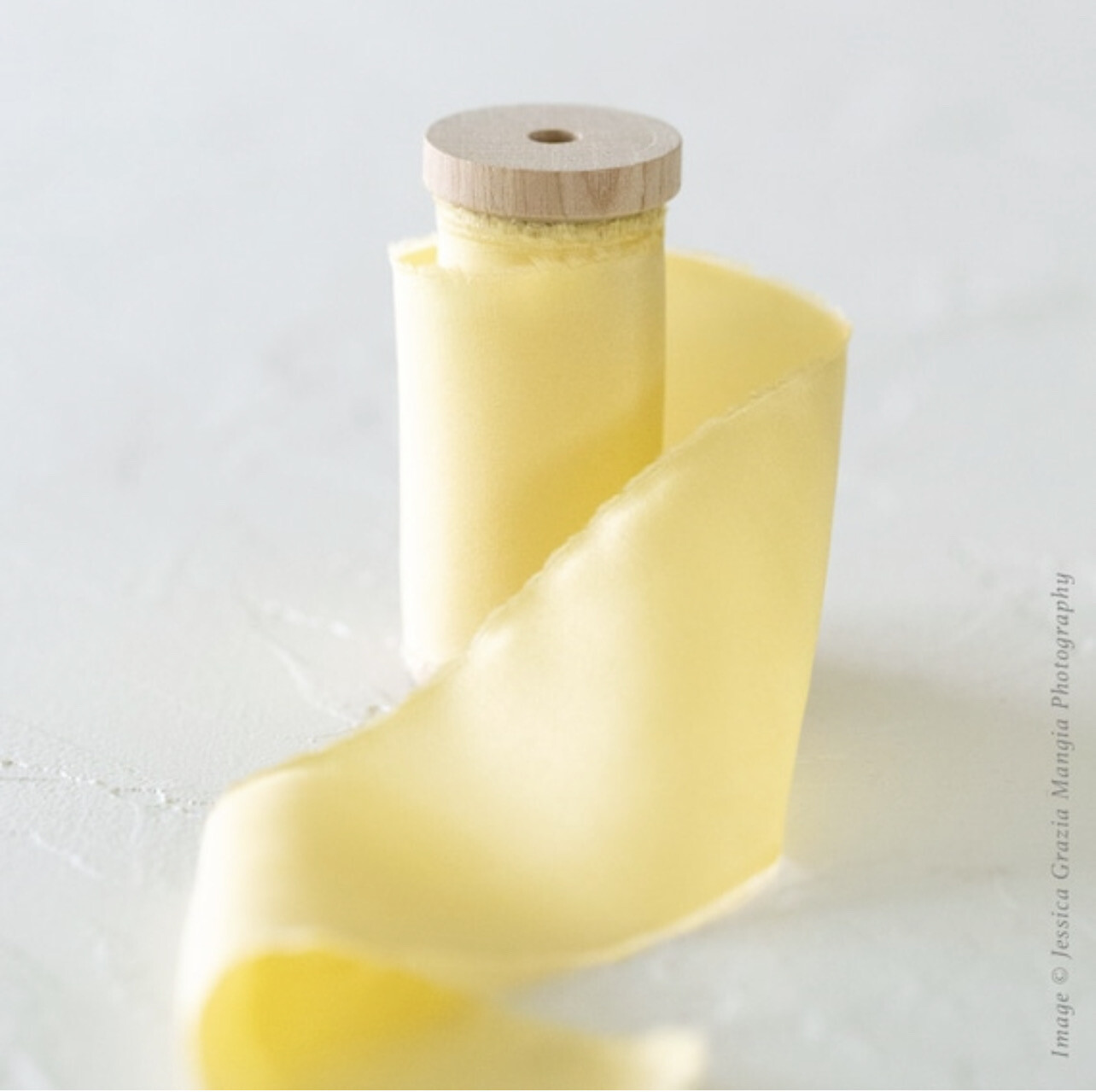 Daffodil Yellow | Classic Silk Ribbon | 100% Silk