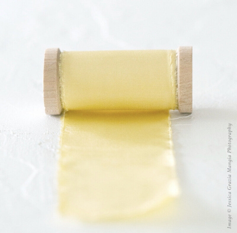 Daffodil Yellow | Classic Silk Ribbon | 100% Silk