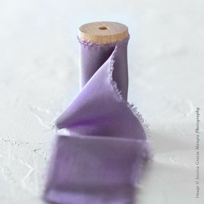 Lavender | Luxe Silk Ribbon | 100% Silk