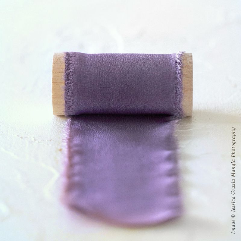 Lavender | Luxe Silk Ribbon | 100% Silk