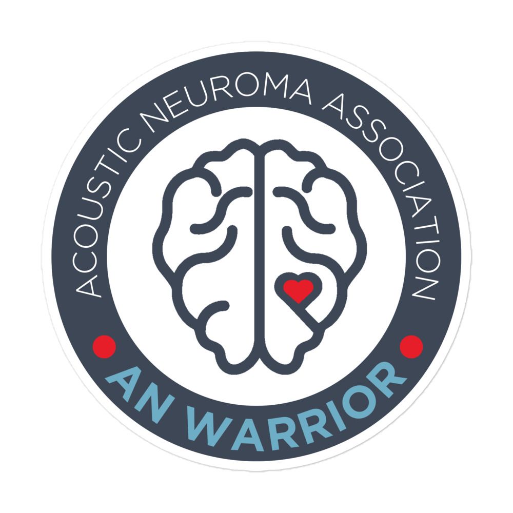 AN Warrior Round Sticker