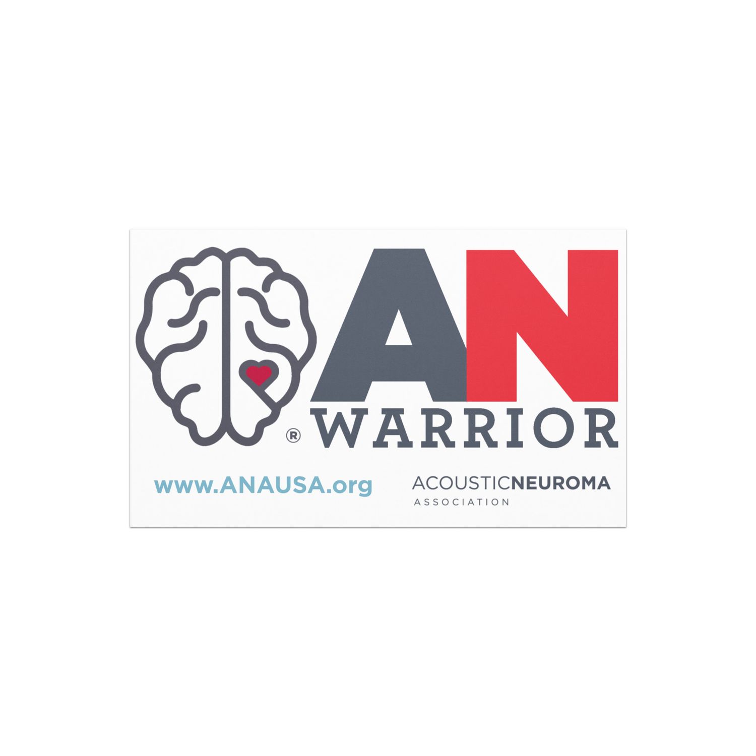 AN Warrior Car Magnet