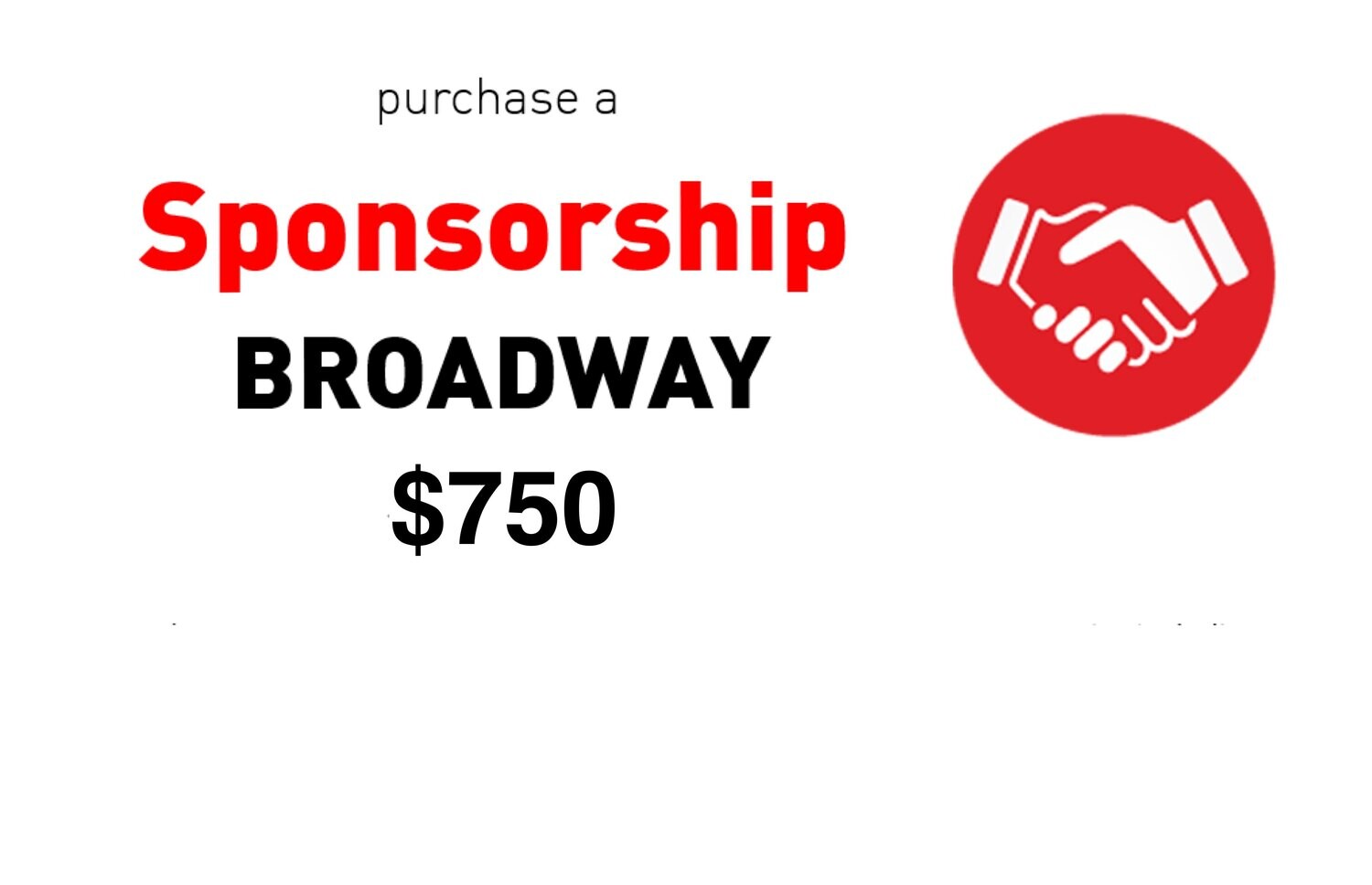 Sponsorship Level 2 - Broadway