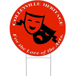 CHHS For the Love of the Arts Yard Sign