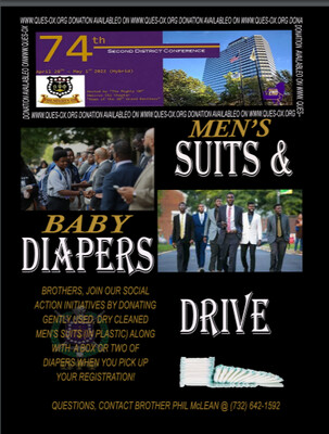Suits & Diapers Donation