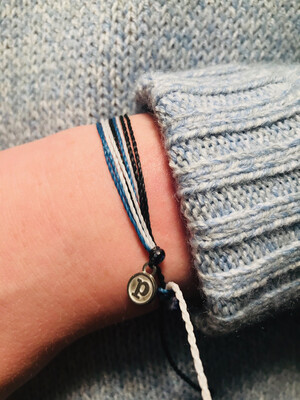 Puravida Jeepers Back The Blue Bracelet