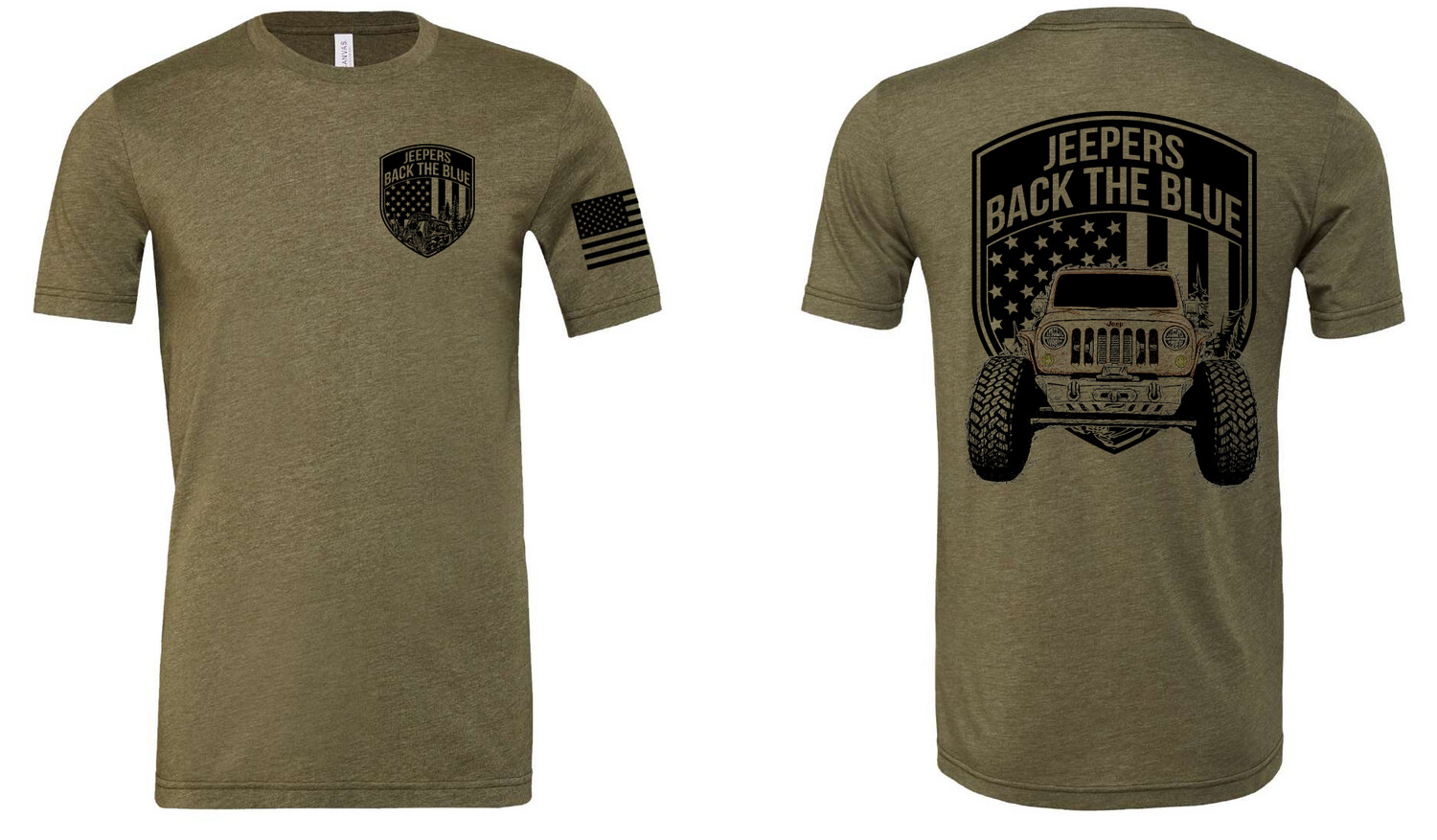 JBTB Logo Tee - Olive