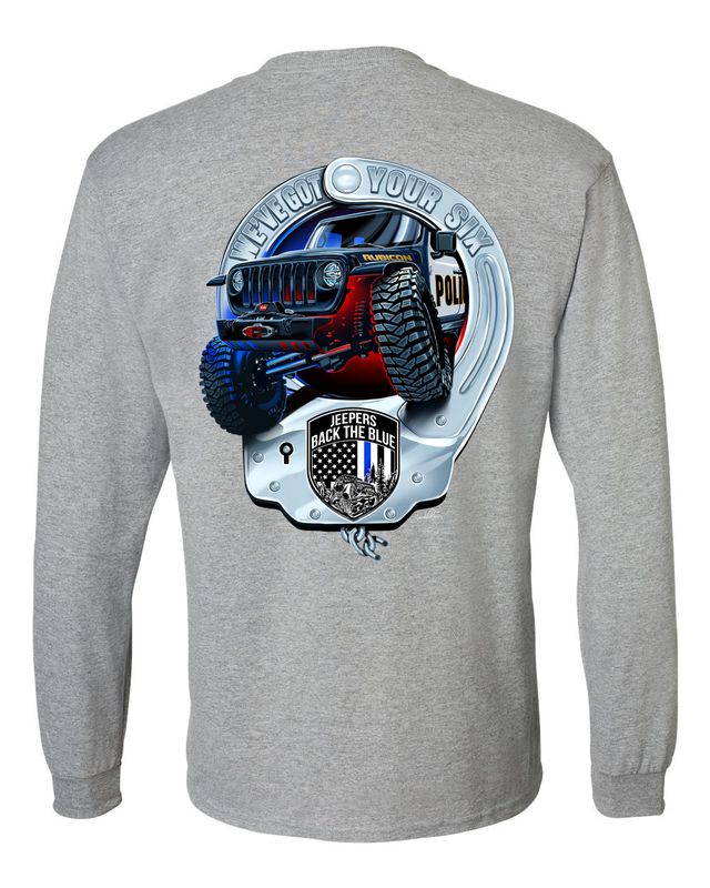 Handcuff Long Sleeve T-Shirt | Sport Gray