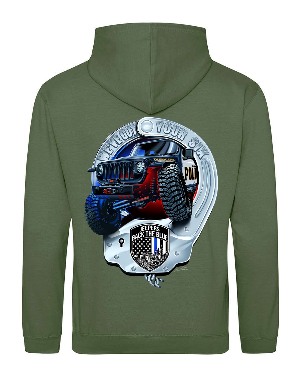 Handcuff Hoodie | Military Green