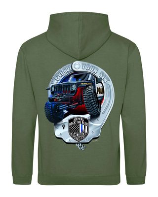 Handcuff Hoodie | Military Green