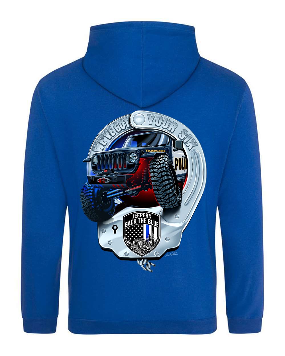 Handcuff Hoodie | Royal