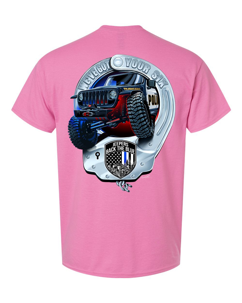 Handcuff T-Shirt | Pink