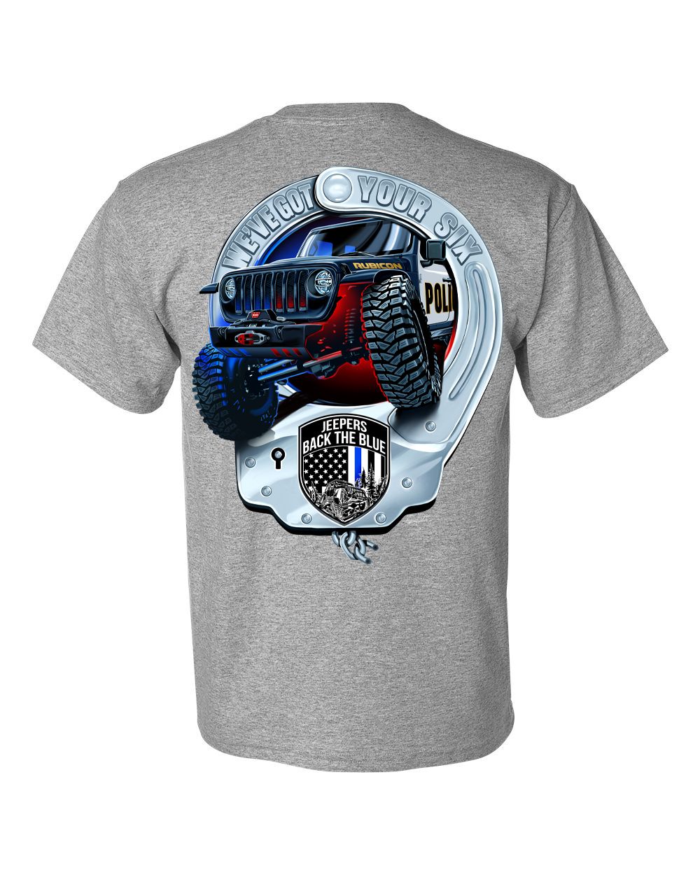 Handcuff T-Shirt | Sport Gray