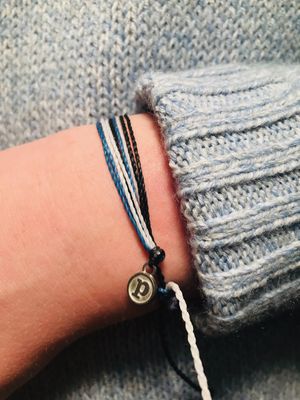 Puravida Jeepers Back The Blue Bracelet