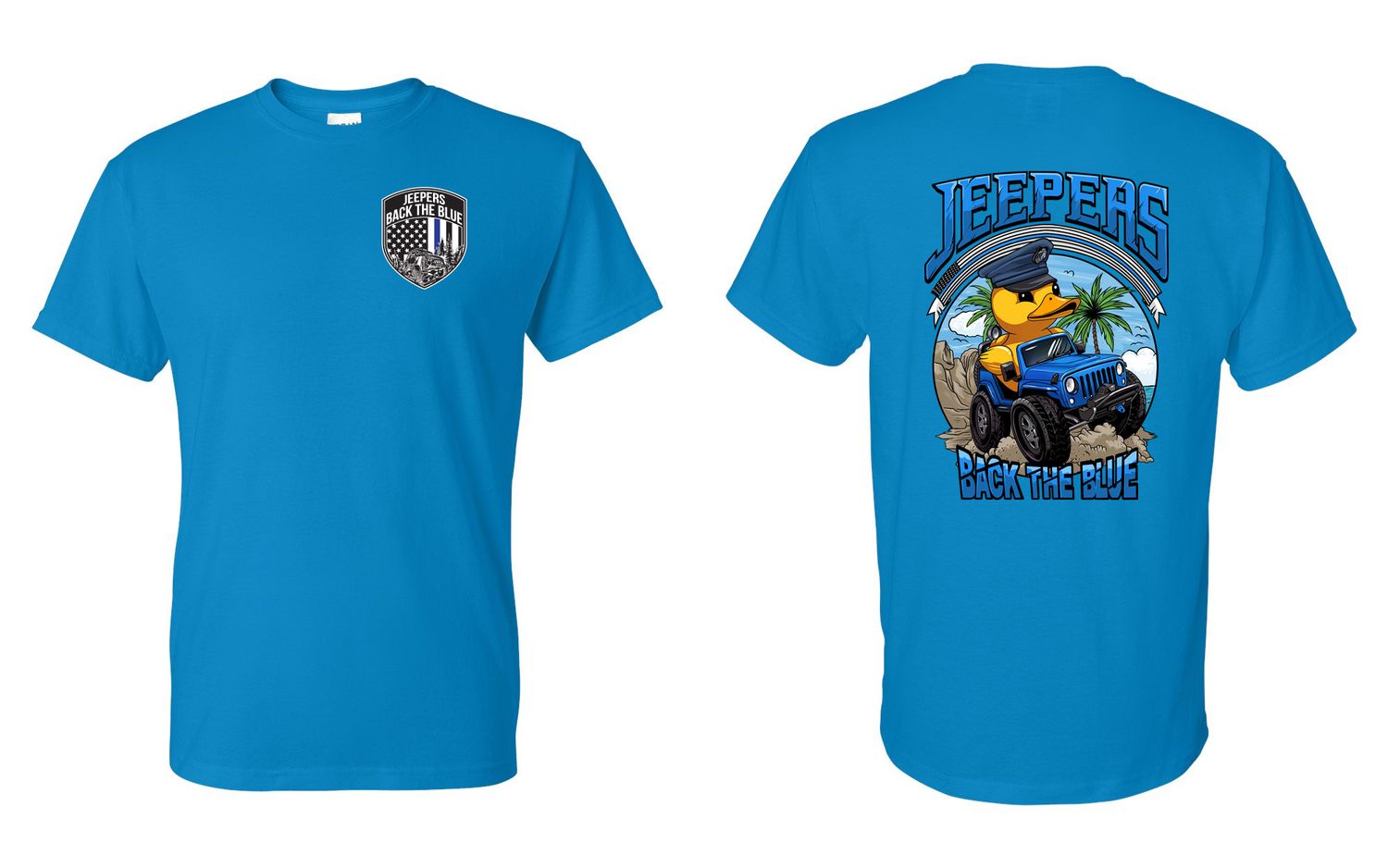 Beach Duck T-Shirt | Sapphire
