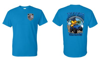 Beach Duck T-Shirt | Sapphire