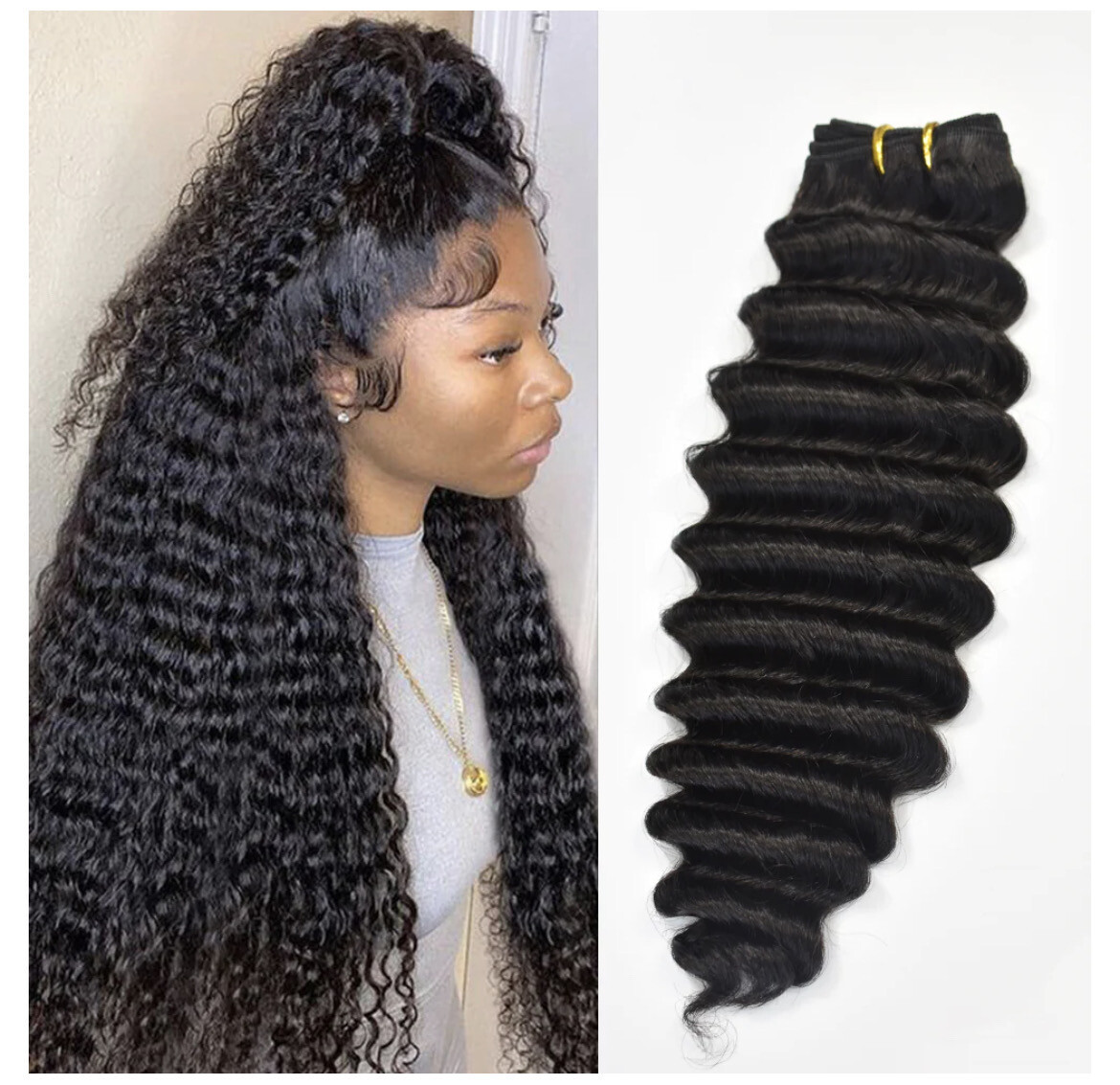 Virgin Brazilian Deep Wave 28”