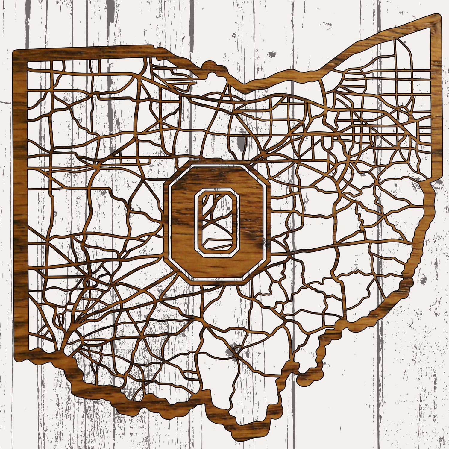 All Roads State Maps - Ohio State