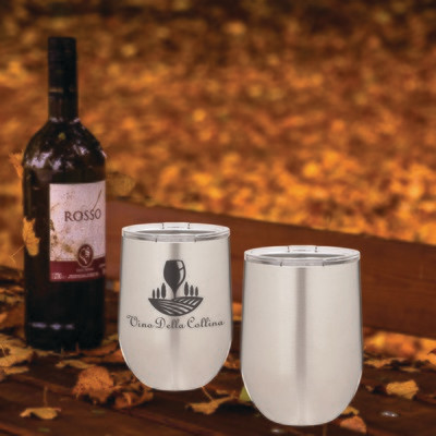 12 Oz. Stemless Wine Tumbler