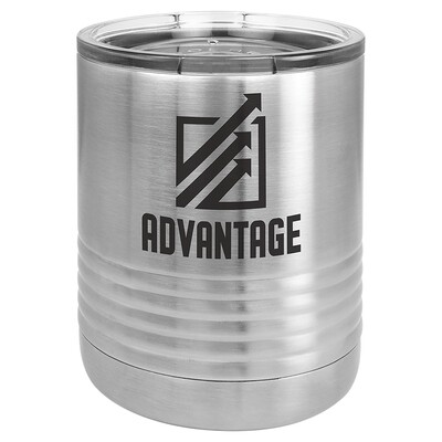 Beverage Tumblers - 10oz  Stainless Steel Beverage Tumbler with Lid
