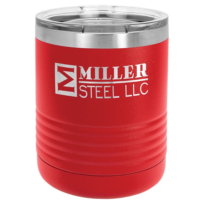Beverage Tumblers - 10oz  Red Beverage Tumbler with Lid