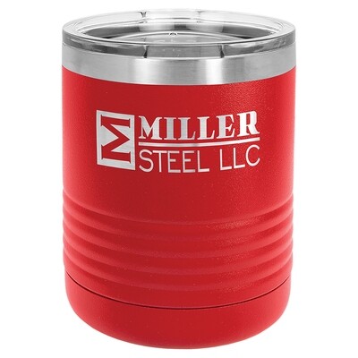Beverage Tumblers - 10oz  Red Beverage Tumbler with Lid