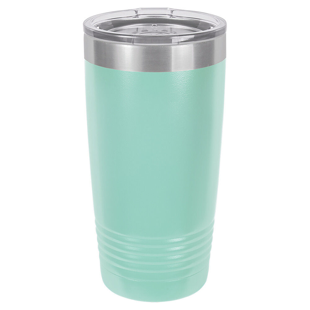 Beverage Tumblers - 20oz  Teal Tumbler with Lid