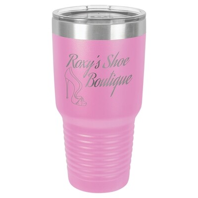 Beverage Tumblers - 30oz  Light Purple Tumbler with Lid