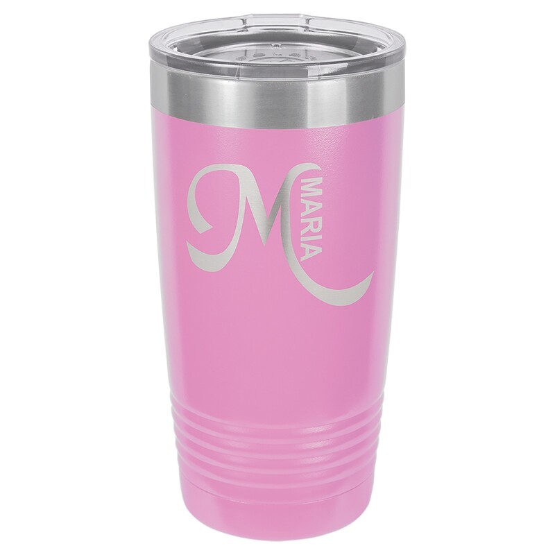 Beverage Tumblers - 20oz  Light Purple Tumbler with Lid