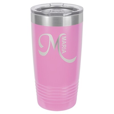Beverage Tumblers - 20oz  Light Purple Tumbler with Lid