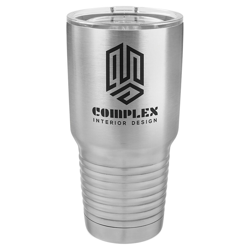 Beverage Tumblers - 30oz  Stainless Steel 30oz Tumbler with Lid