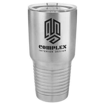 Beverage Tumblers - 30oz  Stainless Steel 30oz Tumbler with Lid
