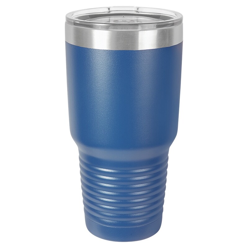 Beverage Tumblers - 30oz Royal Blue Tumbler with Lid Beverage Tumblers - 30oz Royal Blue Tumbler with Lid