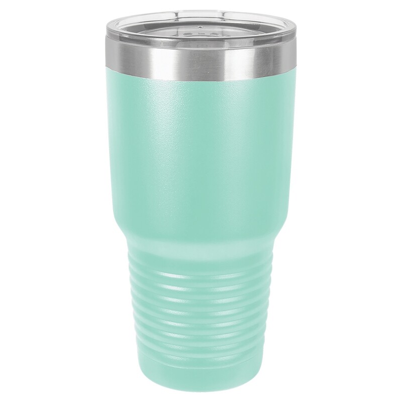 Beverage Tumblers - 30oz Teal Tumbler with Lid Beverage Tumblers - 30oz Teal Tumbler with Lid