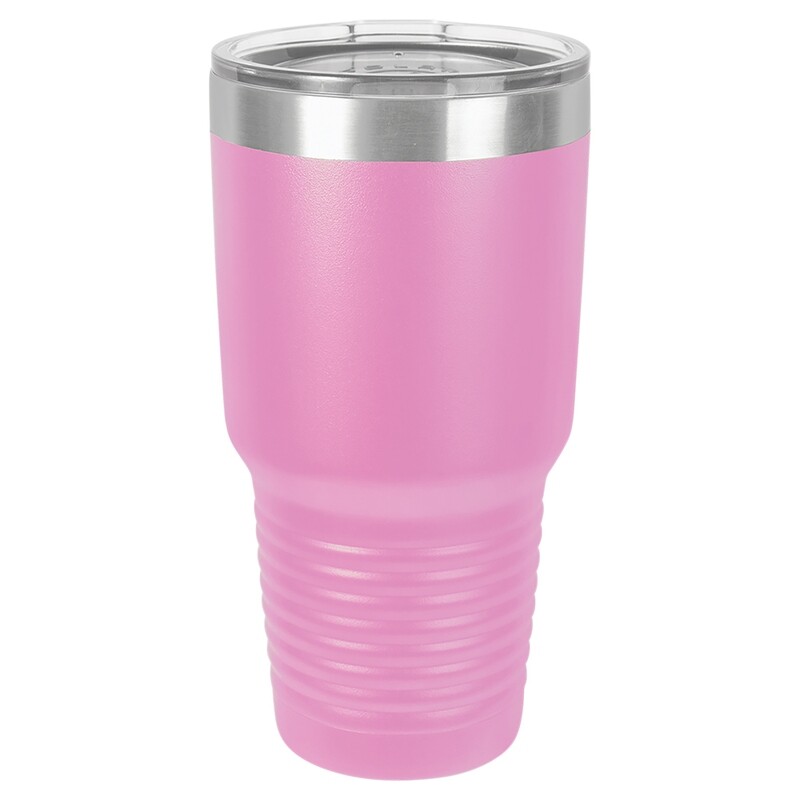 Beverage Tumblers - 30oz Light Purple Tumbler with Lid Beverage Tumblers - 30oz Light Purple Tumbler with Lid