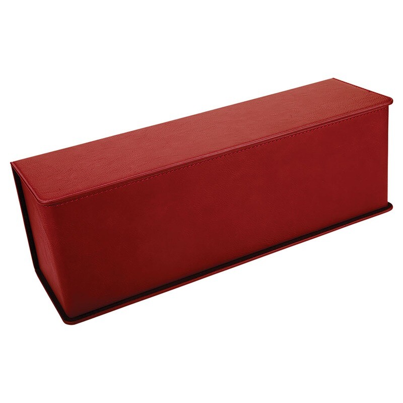 Beer &amp; Wine Gifts - Rose Leatherette Wine Box with Tools